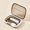 Zunishaone Retainer Holder Case | Odorless Aligner Case with Lid Hinge - Portable Denture Case Retainer Box with Braces Removal Tool Mouthguard Case for Dentures Clear Braces view 2