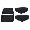 Crutch Pads Black Memory Sponge Polyester Hand Grips view 1