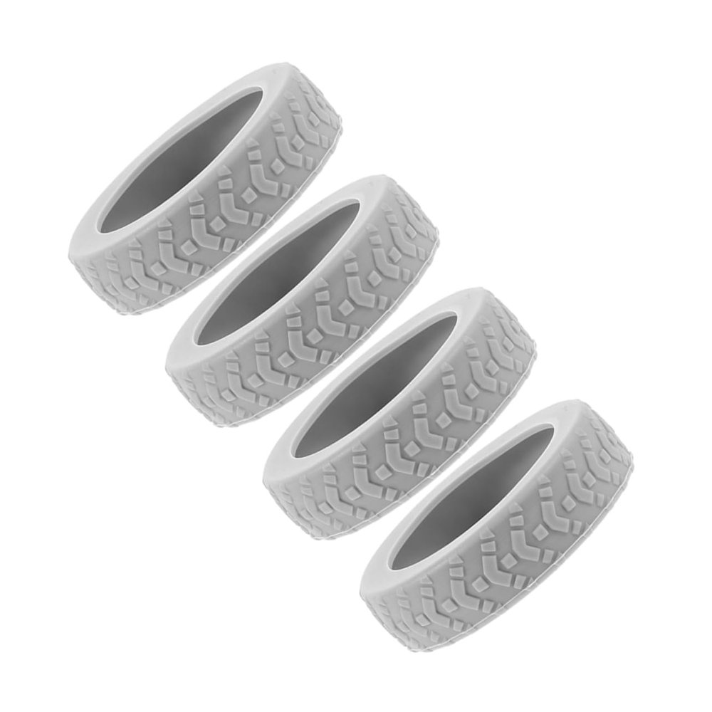 SOIMISS 4pcs Silicone Wheel Protectors for Luggage Mute Luggage Wheel Covers for Travel Suitcase Protect Hardwood Floors