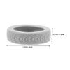 SOIMISS 4pcs Silicone Wheel Protectors for Luggage Mute Luggage Wheel Covers for Travel Suitcase Protect Hardwood Floors view 2