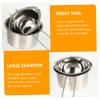 Stainless Steel Soap Melting Pot Silver DIY Handmade Soap view 2