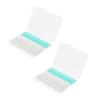 HAPINARY 80pcs Interdental Brushes for Oral Care Elastic Massage TPE Bristles and Plastic Handle, Portable and Effective Teeth Cleaning Tools for Home and Traveling Use view 1