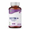 Nutra Life Biotin with Zinc & Selenium Tablets - 12000 mcg - 180 Tablets - Hair Growth Vitamins for Thicker Hair and Fuller Beard - Faster Nail Growth - Healthy Skin - for Men & Women view 1