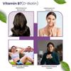 Nutra Life Biotin with Zinc & Selenium Tablets - 12000 mcg - 180 Tablets - Hair Growth Vitamins for Thicker Hair and Fuller Beard - Faster Nail Growth - Healthy Skin - for Men & Women view 3
