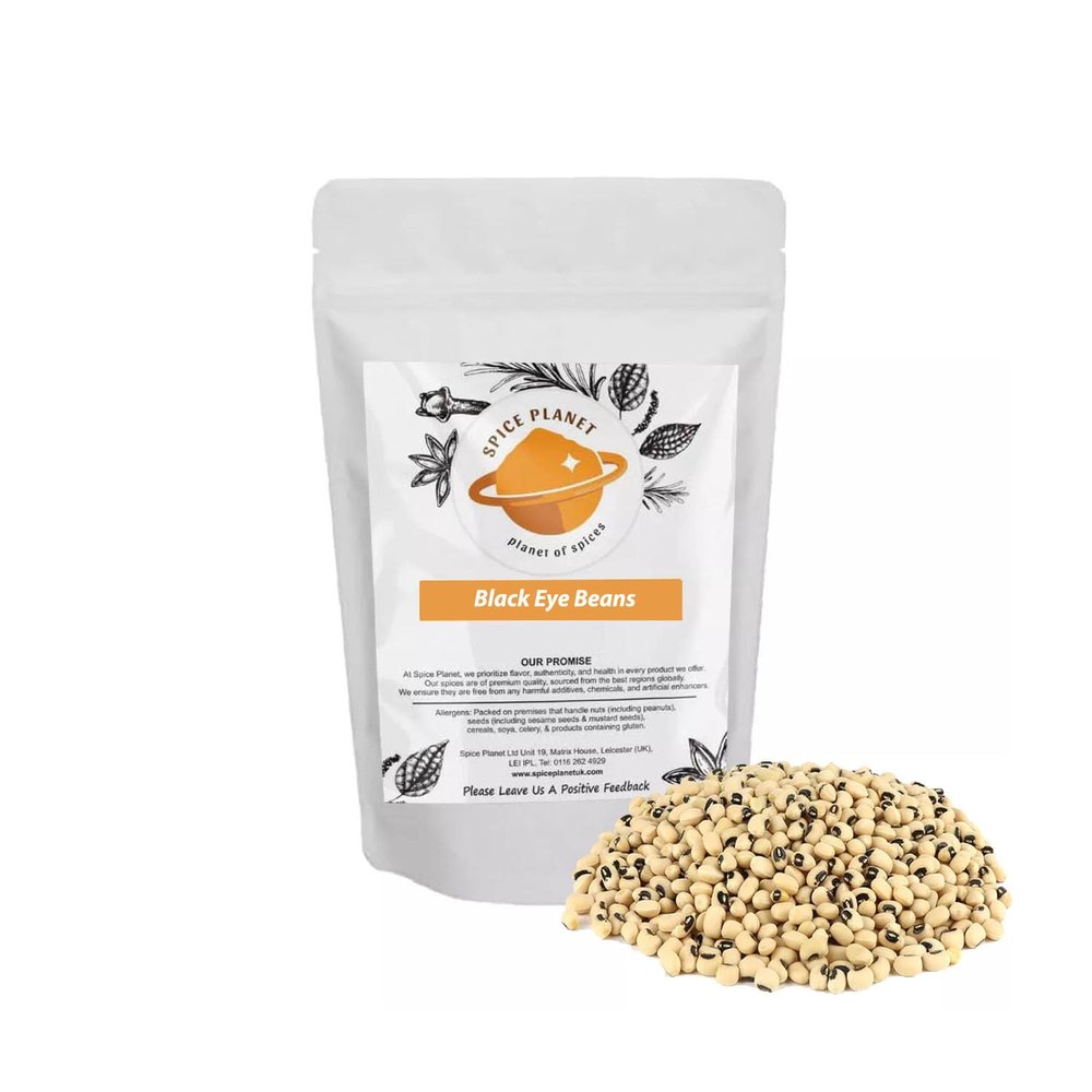 250g | Black Eyed Beans Premium Quality by Spice Planet (250 Grams)
