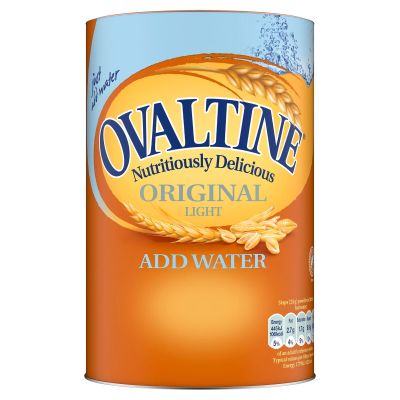 Ovaltine Original Instant Malt & Barley Drink Just Add Water, Bulk 2.3kg Pack for Deliciously Creamy Energy Boost