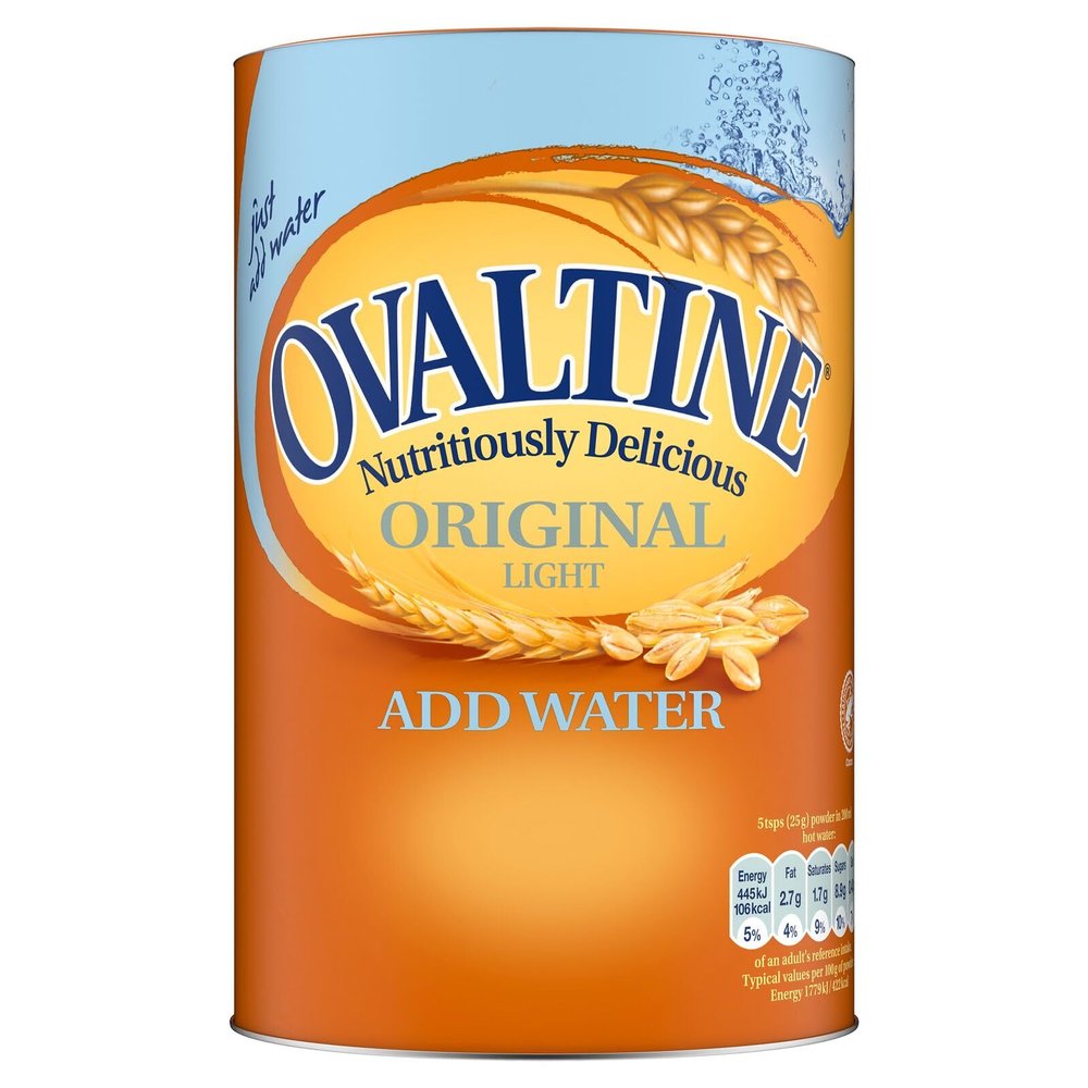 Ovaltine Original Instant Malt & Barley Drink Just Add Water, Bulk 2.3kg Pack for Deliciously Creamy Energy Boost