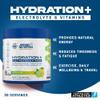 Applied Nutrition Hydration Electrolyte & Vitamin Powder + Blue Steel Flask 500ml- Natural Energy & Reduces Tiredness & Optimise Hydration (240g - 30 Servings)(Lemon & Lime) view 4