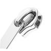 Artibetter 4pcs Metal Replacement Zipper Pull for Suitcase and Luggage Zipper Slider Replacement Parts with Single Layer Lock Hole Silver view 3