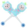 TOVINANNA Children Toothbrushes Manual Toothbrushes 2pcs Extra Soft Silicone Bear Shape with Gentle Care for Teeth and Gums Safe and Cute Design for Toddlers and Kids for Daily Oral Care view 1