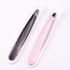 2 Pieces Professional Eyebrow Tweezers Slanted Stainless Steel Hair Remover view 4