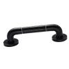 Shower Grab Bar Anti Slip 12inch Shower Hand Handle for Bath Bathtub Seniors Black view 3
