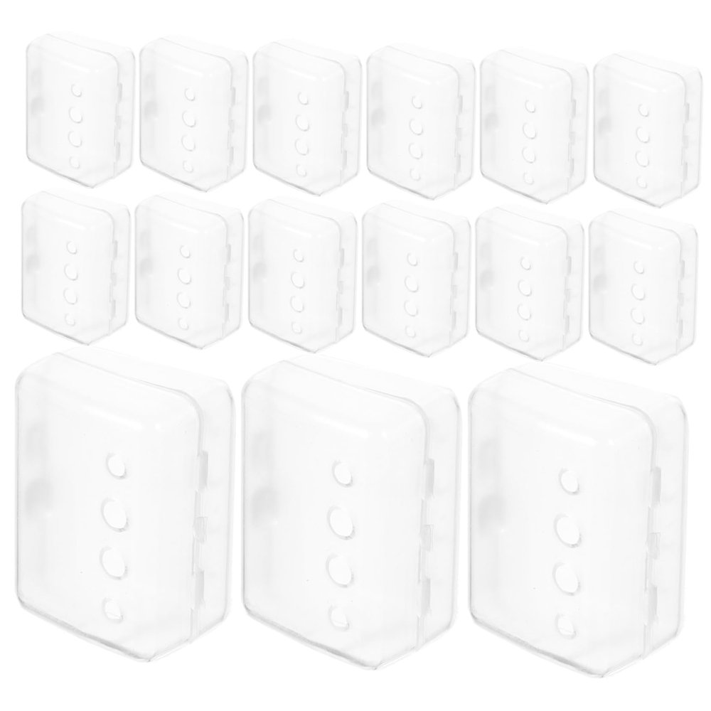ARTSEWPLY 20pcs Toothbrush Head Covers Straw Base Travel Portable Toothbrush Storage Caps Protective Hygienic Covers for Brush Heads, Easy to Close Dustproof and Protective
