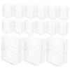 ARTSEWPLY 20pcs Toothbrush Head Covers Straw Base Travel Portable Toothbrush Storage Caps Protective Hygienic Covers for Brush Heads, Easy to Close Dustproof and Protective view 1
