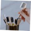 ARTSEWPLY 20pcs Toothbrush Head Covers Straw Base Travel Portable Toothbrush Storage Caps Protective Hygienic Covers for Brush Heads, Easy to Close Dustproof and Protective view 3