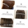 HAPINARY Mask Strap Adjuster Rhinestone Comb with Adjustable Ear Buckle White Mask Extension Strap Hook Ear Saver view 4
