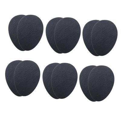 HAPINARY 10 Pairs Rubber Self-Adhesive Sole Protectors Anti-Slip Shoe Pads for Sandals Boots Extra Grip Stickers for Men Women