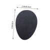 HAPINARY 10 Pairs Rubber Self-Adhesive Sole Protectors Anti-Slip Shoe Pads for Sandals Boots Extra Grip Stickers for Men Women view 2