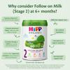 HiPP Organic 2 Follow On Baby Milk Powder Formula, from 6 Months, 800g (Pack of 6) view 4
