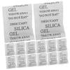 TOPBATHY 100pcs Silica Gel Packets 2 Gram Food Safe Silica Desiccant Sachets Moisture Absorber Reusable for Food Storage and Jewelry Control view 1