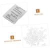 TOPBATHY 100pcs Silica Gel Packets 2 Gram Food Safe Silica Desiccant Sachets Moisture Absorber Reusable for Food Storage and Jewelry Control view 3