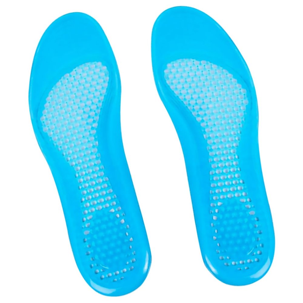 TOVINANNA Gel Insoles for Shoes, Breathable Cut-to-fit Shock Absorbing Inserts, Sweat-Absorbent Foot Pads for Men and Women, Everyday Comfort for Walking