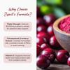 Zipvit Triple Strength Cranberry 60,000mg, High Strength Cranberry Extract with Vitamin C, 180 Vegan Capsules for Immune Support, 2 Month Supply, Supplement for Men & Women view 3