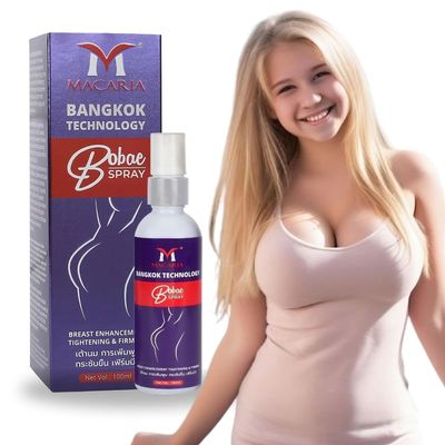 Bobae Brazilian Natural Breast Spray Oil | lose Skin tightening cream for Bust boobs Enlargement Enhancement gel