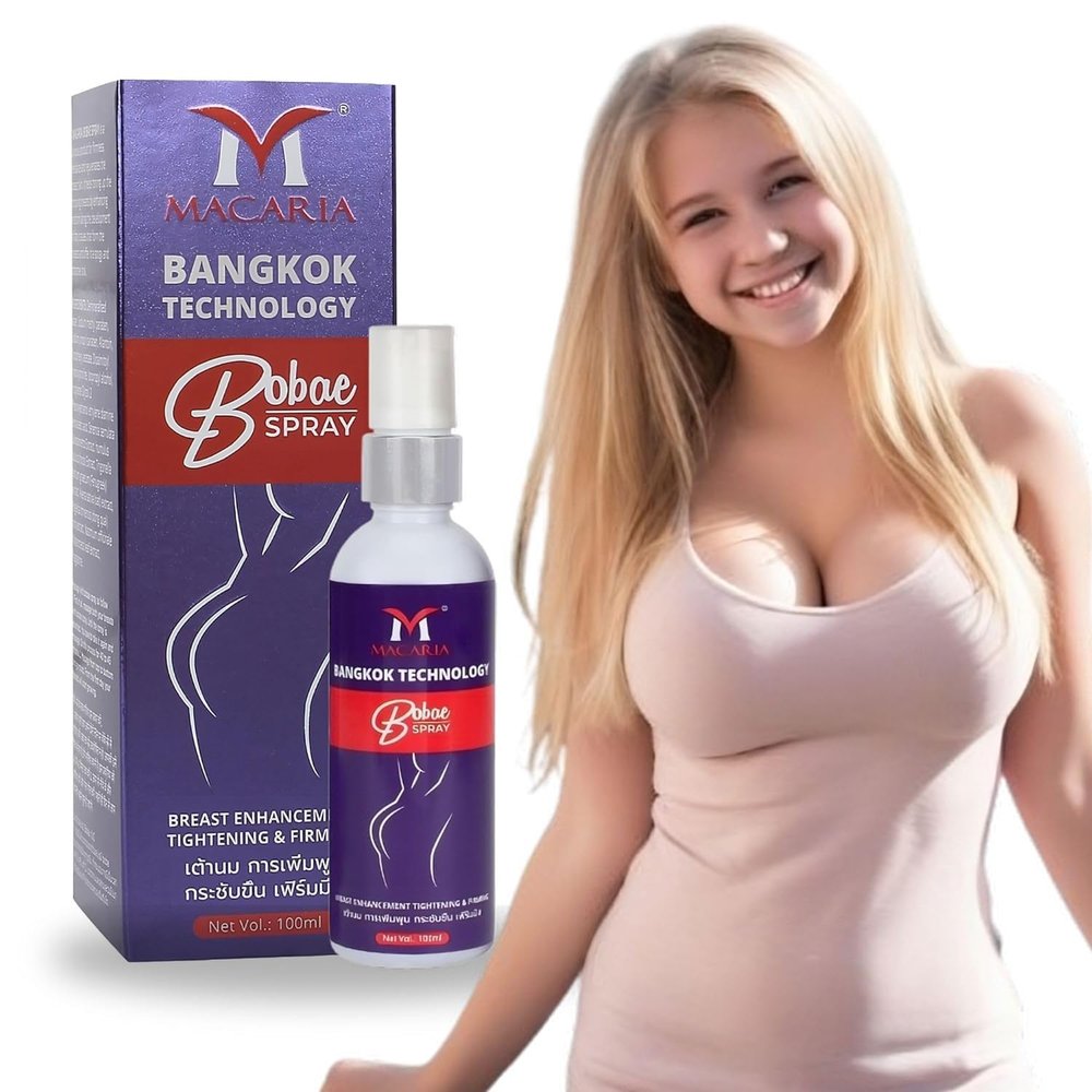 Bobae Brazilian Natural Breast Spray Oil | lose Skin tightening cream for Bust boobs Enlargement Enhancement gel