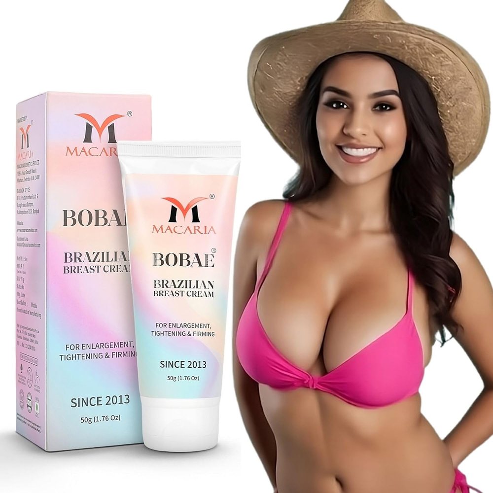 Bobae Brazilian Boobs Breast Bust Enhancement Enlargement tightening Firming Cream For women Bigger breast Size fast Growth Shaggy bust cream for girls