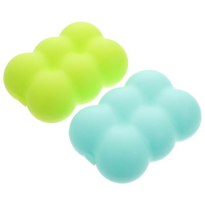 TOVINANNA 2pcs Portable Medicine Organizers Holders Cases for Travel Storage Secure Pill Storage Boxes Individual Compartments