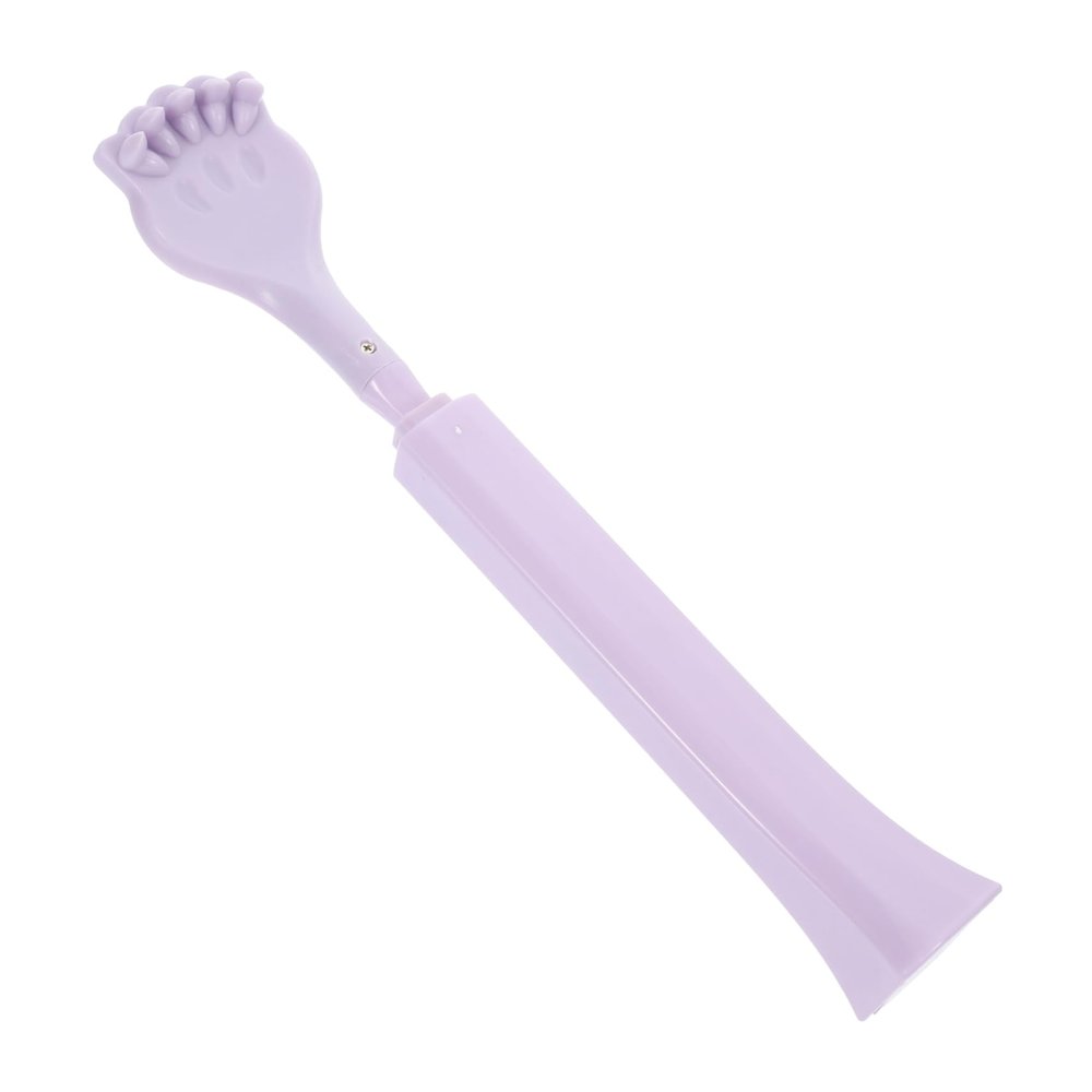 TOVINANNA Handheld Telescopic Back Scratcher for Men and Women Convenient Daily Use Long Handle Design for Extended Reach Purple for Home Relaxation