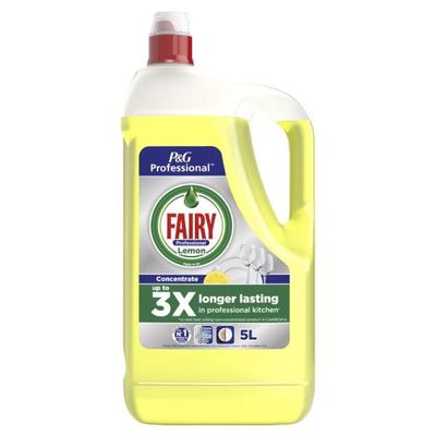 P&G Professional Fairy Professional Washing Up Liquid Lemon (2x5 L)