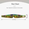 Music Note Print Sleep Eye and Ear Muffs for Sleeping with Adjustable Strap for Travel Nap Shift Work Office view 3