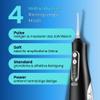 Denta-M DM14 Oral Irrigator, Wireless Water Flosser with 4 Modes & 4 Attachments, Dental Irrigator for Teeth Cleaning, IPX7 Waterproof, 310 ml Tank Volume (Edition Black) view 2