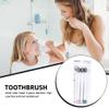3 Pieces Toothbrush Portable Rotation Toothbrushes Wide Head Tooth Brush with Protective Cover Family Oral Health Care Travel Outing view 2