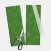 Green White Football Soccer Play Fields Balls Fun Sport Pattern Wrap Around Print A4 Edible Paper Icing Sheet Cake Topper Side Ribbon Border Decor for Personalised Themed Decorations view 4