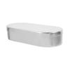 PERSELOSO Acupuncture Storage Box Aluminum Thermometer Organizer Multi-function Case for Home Use Portable Thermometer Soak and Dry Box Craft Storage Containers for Clinics
