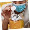 DINHEAROM 100pcs Plant De Humid if Cation Tablets Felt Circles Cap Liners for Biscuit Cans Potato Chip Tubes Maintain Freshness view 4