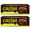 Matilde Vicenzi Gluten Free Grisbi Cream Italian Biscuits Cookies | 2 x 150g Packs (Chocolate) view 1