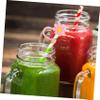 DECHOUS 4pcs Silicone Straw Lids Dustproof Reusable Drinking Straw Covers for Tumblers for Travel and Daily Use view 3