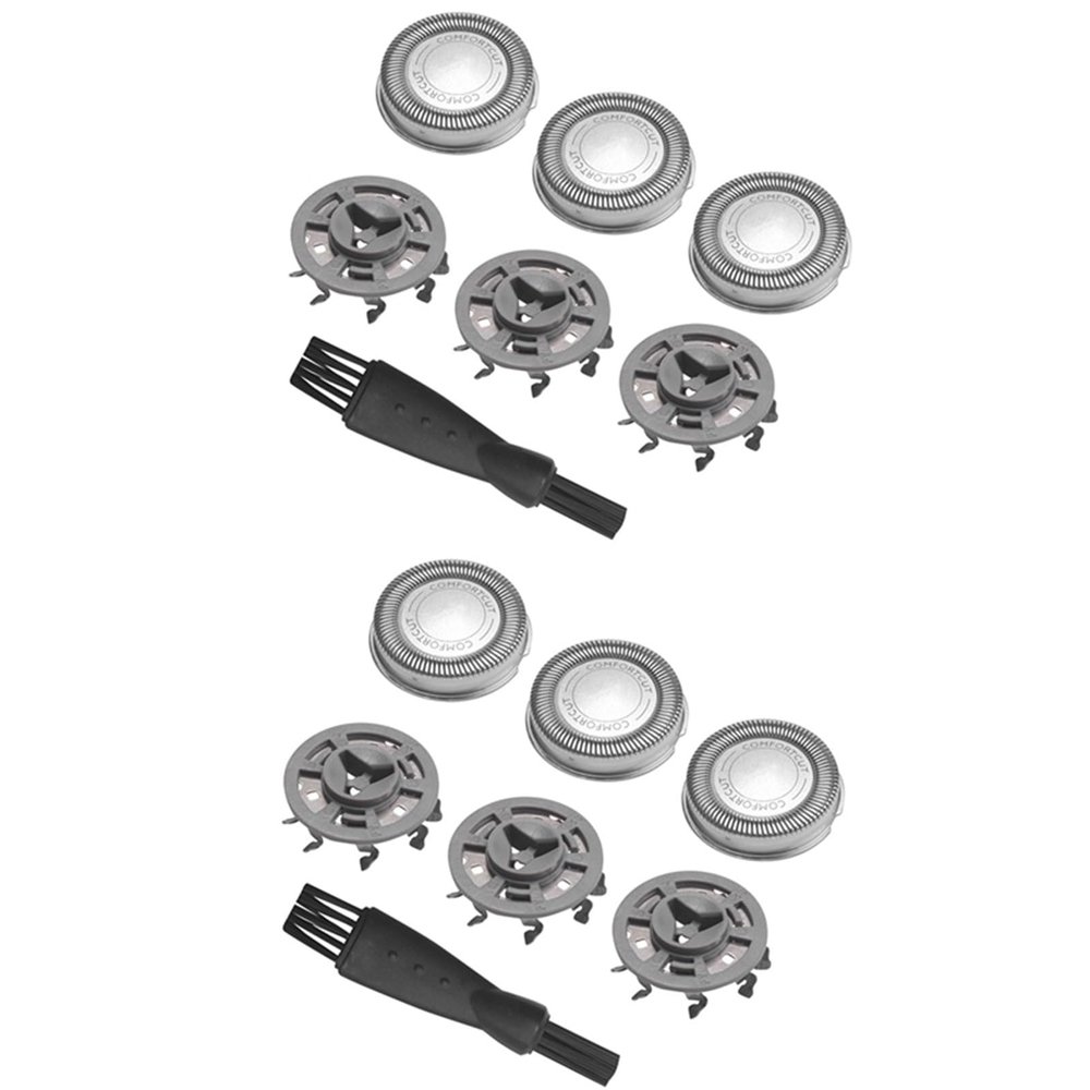 8Pcs Electronic Shaver Head Replacement Blades Compatible for Philips Norelco SH30 SH50 52 Series 1000 2000 S1020 S1050 S1060 Razor