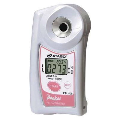 ATAGO Digital Hand-held Urine Specific Refractometer PAL-10S (with Silicon Cover, No Batteries)