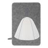 Beavorty Sauna Hat and Felt Cushion Set for Men and Women, Thickened Wool Felt Bath Cap with Gray Cushion and Light Beige Blue Top, Traditional Russian Style for Steam Bath and Spa view 1