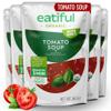 EATIFUL Organic Tomato Soup, Ready To Eat Vegan Plant Based Creamy Tomatoes Soup, No Added Preservatives, Gluten Free, NON GMO, 14 Ounce (Pack of 5) view 1