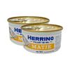 Banga Atlantic Herring Fillets In Oil 180G Traditional, Free Of Artificial Preservatives, Preserves Flavor And Texture, Product Of Lithuanian Pack Of 2 view 1