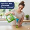 5 Litre Professional Grade Washing Up Liquid Refill with a Funnel| Provenience | Lemon Scent | Tough on Grease and Grime | Skin Sensitive | Comes with a Silicone Funnel view 2