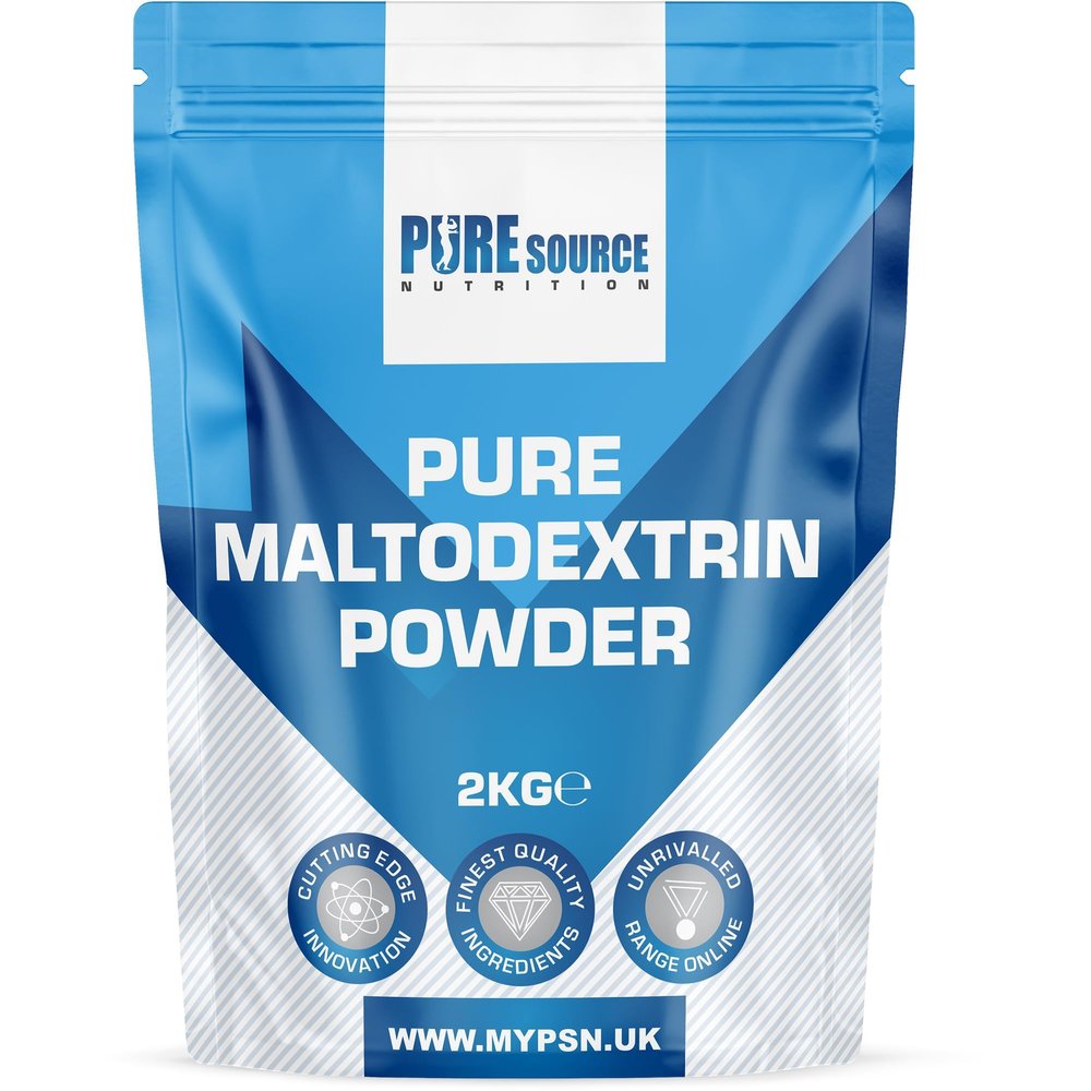100% Pure Maltodextrin Fast Release Carbohydrate Powder, 500g - 10kg, 50g Servings, Energy Supplement, Quick Fuel Carb Source, Intra & Post Workout Recovery Carbs Powder (2Kg (Pack of 1))