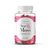 MyMentality Irish Sea Moss Gummies - 60 Vegan Gummies - Made with Bladderwrack, Burdock Root & Apple Cider Vinegar - Sea Moss Supplement for Men & Women (Raspberry) view 1