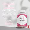 MyMentality Irish Sea Moss Gummies - 60 Vegan Gummies - Made with Bladderwrack, Burdock Root & Apple Cider Vinegar - Sea Moss Supplement for Men & Women (Raspberry) view 2